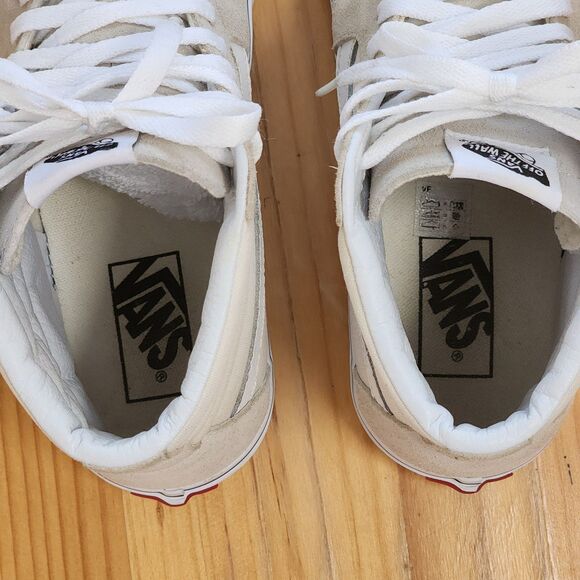 Vans Sk8-Hi Mushroom Beige Suede Canvas Unisex Sneakers W8 M6.5 - Picture 6 of 12